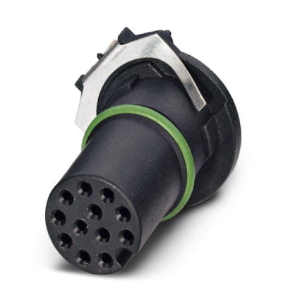 Phoenix Contact M12 Contact Carrier - Socket; SACC-CI-M12FS-12CON-SH TOR 32; Female; 12-Pin; A - Standard Key